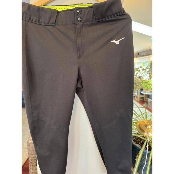 Mizuno Other - Mizuno Softball Pants Size L Women’s Neon Yellow Waist No Pads